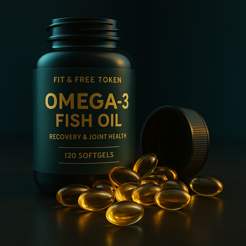 Omega-3 fish oil capsules